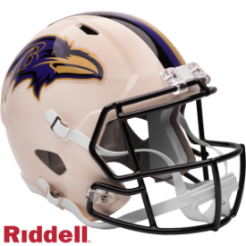 Baltimore Ravens Speed Replica Football Helmet <B>RETRO </B>