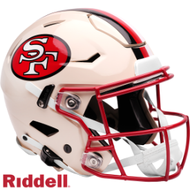 San Francisco 49ers SpeedFlex Football Helmet <B>RETRO</B>