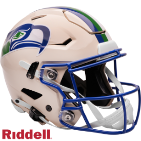 Seattle Seahawks SpeedFlex Football Helmet <B>RETRO</B>