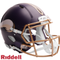 Helmets, Full Size Helmet: Minnesota Vikings Speed Football Helmet <B>2026 Rivalries</B>