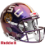 LSU Tigers Speed Football Helmet <B>Purple</B>