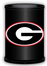 Georgia Bulldogs Trashcan