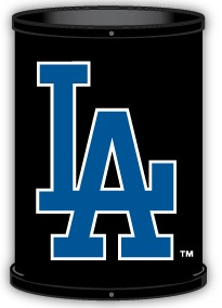 Los Angeles Dodgers Trashcan