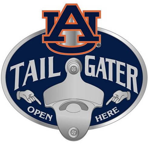 Auburn Tigers Bottle Opener Hitch Cover