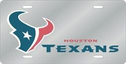 Houston Texans License Plate Laser Cut