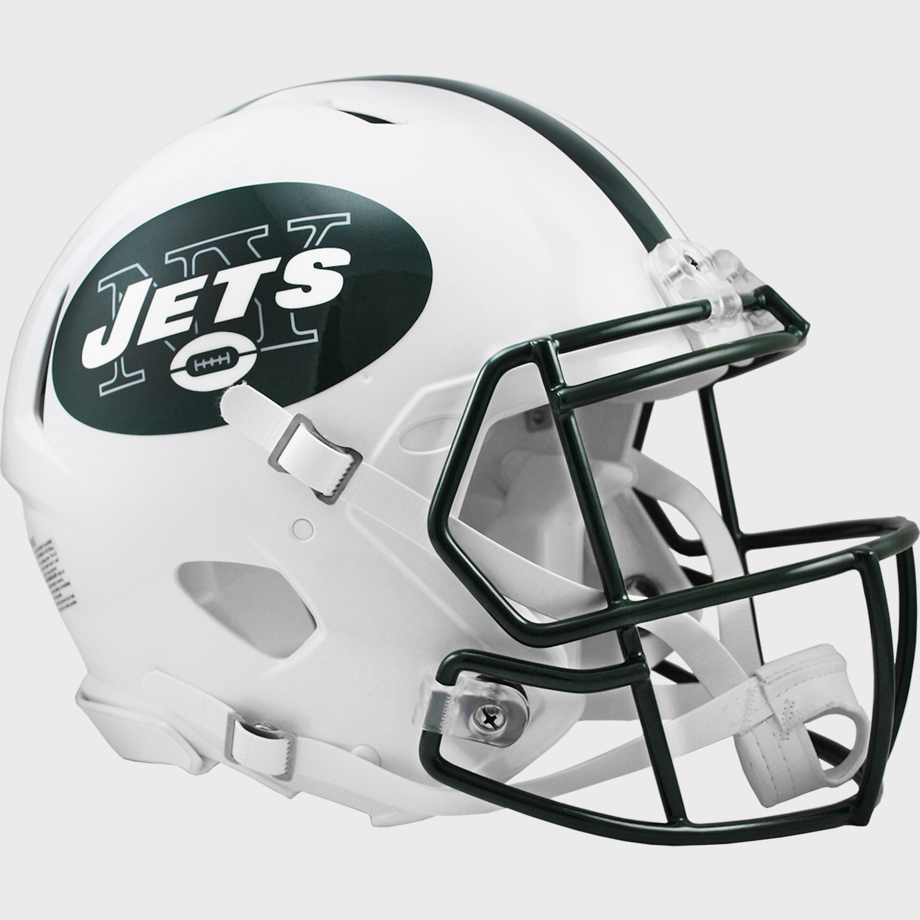 New York Jets 1998 to 2018 Speed Throwback Football Helmet