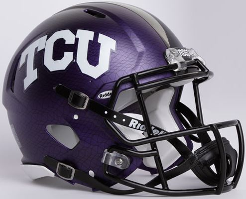 TCU Horned Frogs Speed Football Helmet <B>Hydrofx</B>