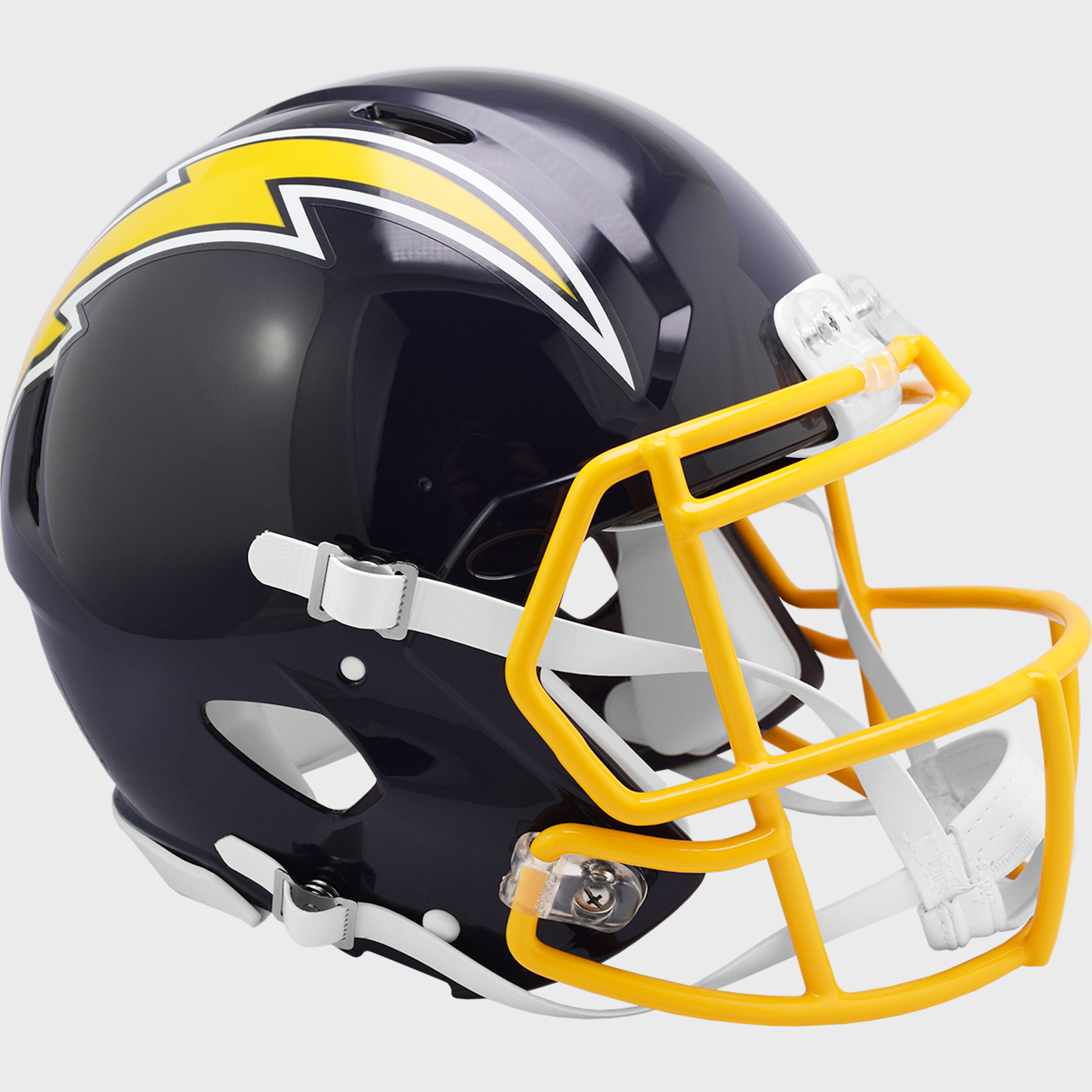 San Diego Chargers 1974 to 1987 Speed Throwback Football Helmet