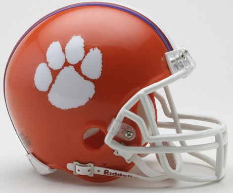 Clemson Tigers NCAA Mini Football Helmet