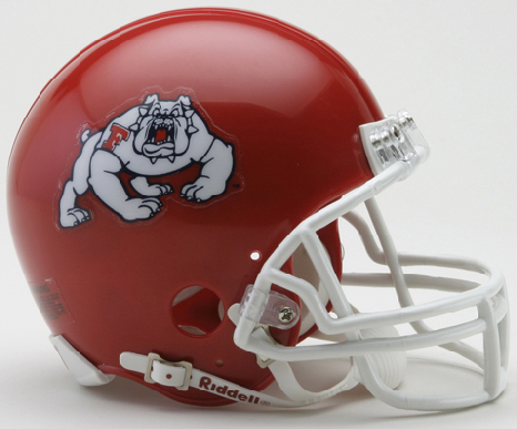 Fresno State Bulldogs NCAA Mini Football Helmet