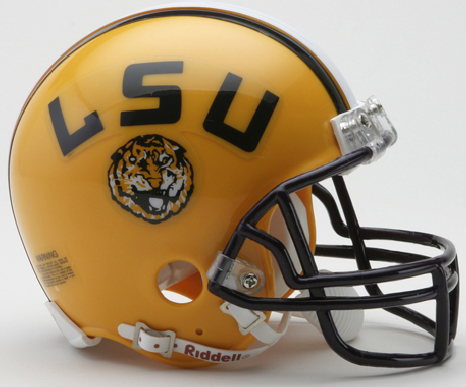 LSU Tigers NCAA Mini Football Helmet