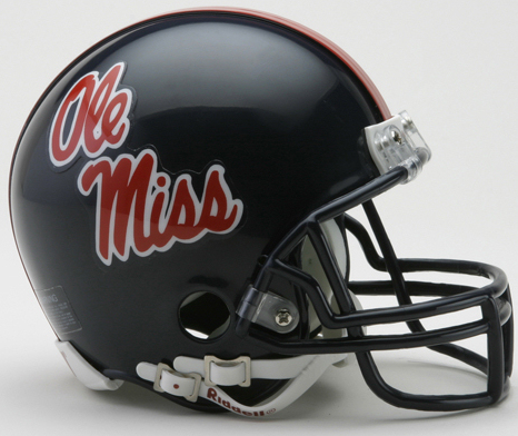 Mississippi (Ole Miss) Rebels NCAA Mini Football Helmet