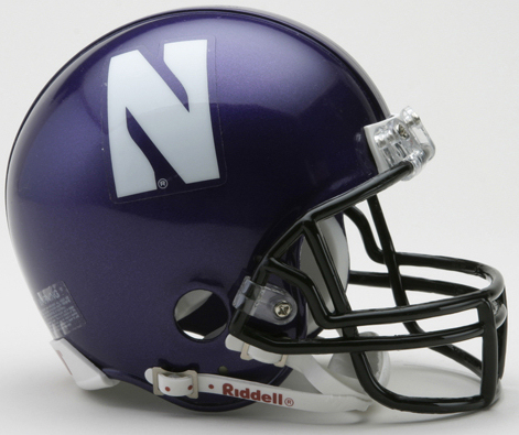 Northwestern Wildcats NCAA Mini Football Helmet