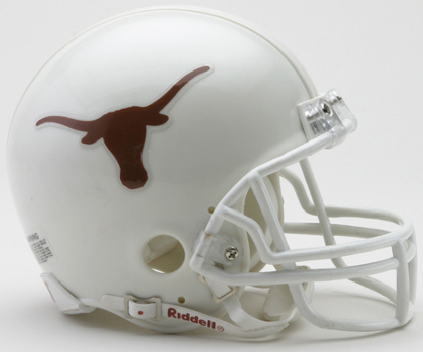Texas Longhorns NCAA Mini Football Helmet