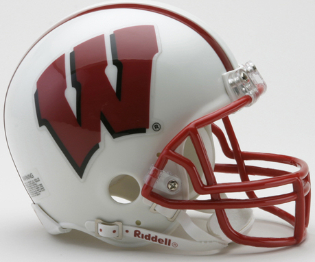 Wisconsin Badgers NCAA Mini Football Helmet