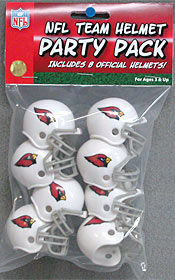 Arizona Cardinals Gumball Party Pack Helmets SALE