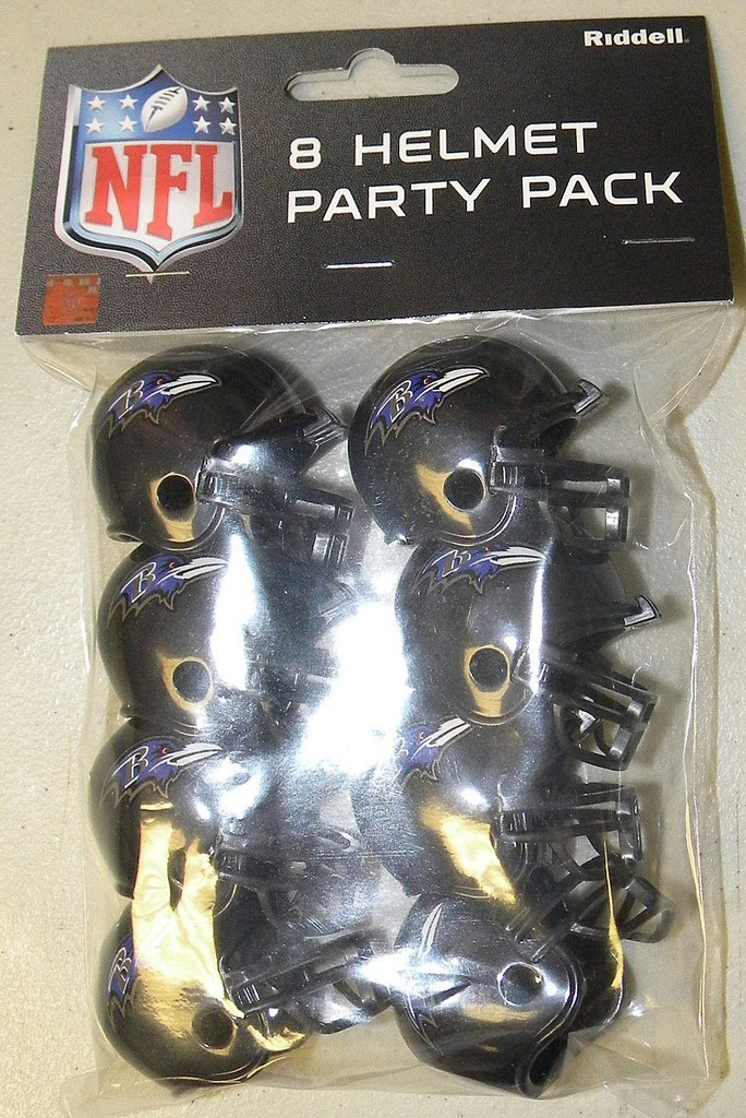 Baltimore Ravens Gumball Party Pack Helmets