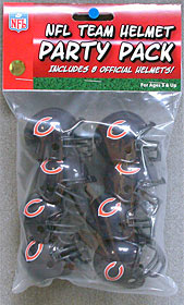 Chicago Bears Gumball Party Pack Helmets