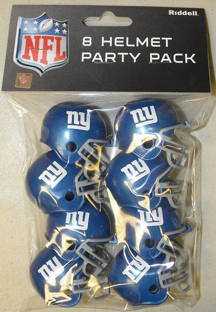 New York Giants Gumball Party Pack Helmets