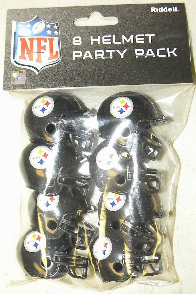 Pittsburgh Steelers Gumball Party Pack Helmets