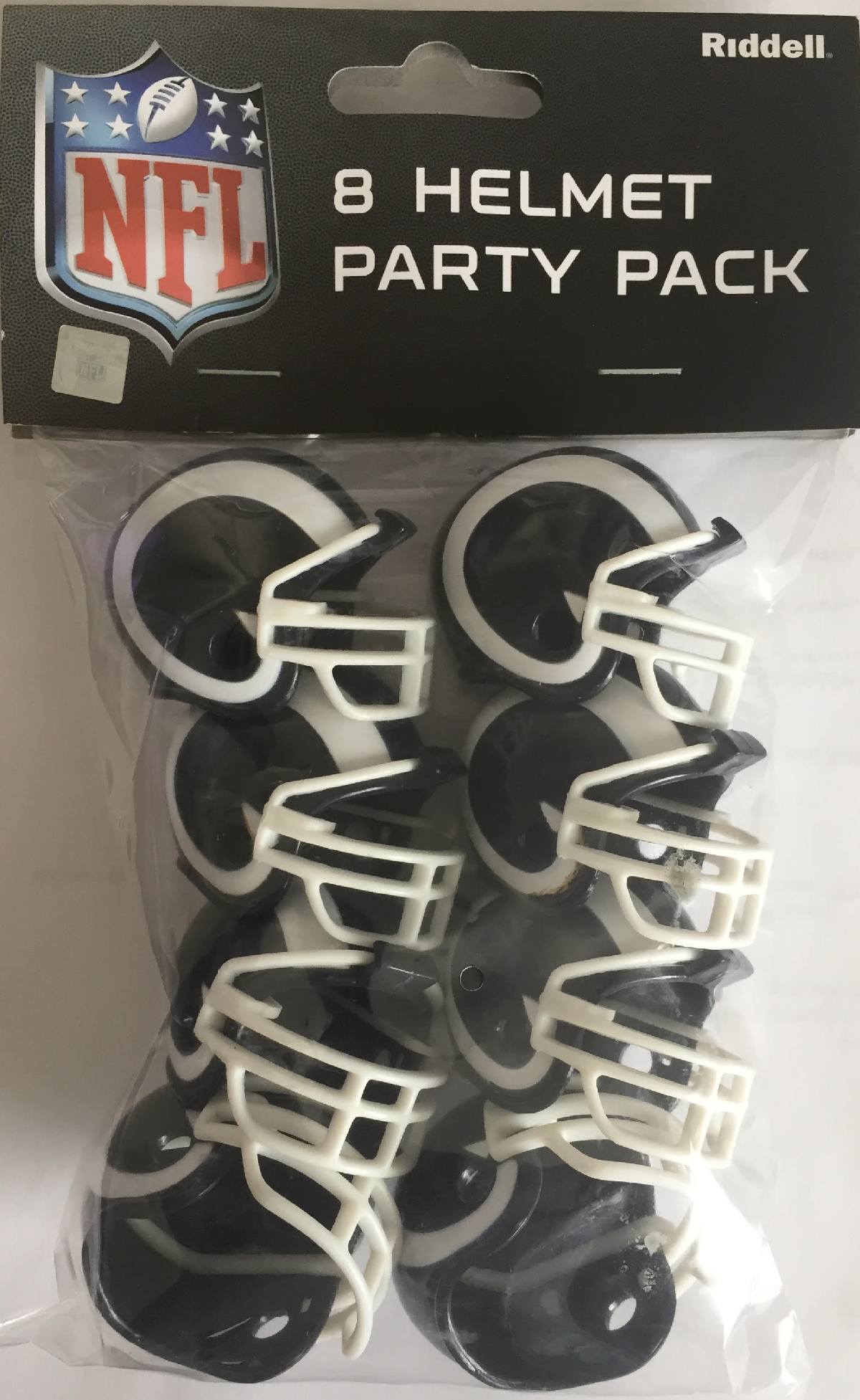 St. Louis Rams Gumball Party Pack Helmets <B>White Horn SALE</B>