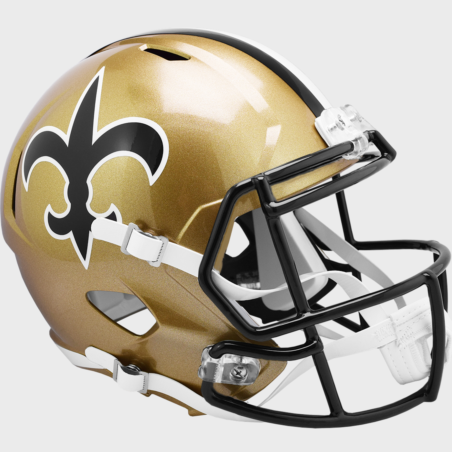 New Orleans Saints 1976 to 1999 Speed Replica Throwback Helmet