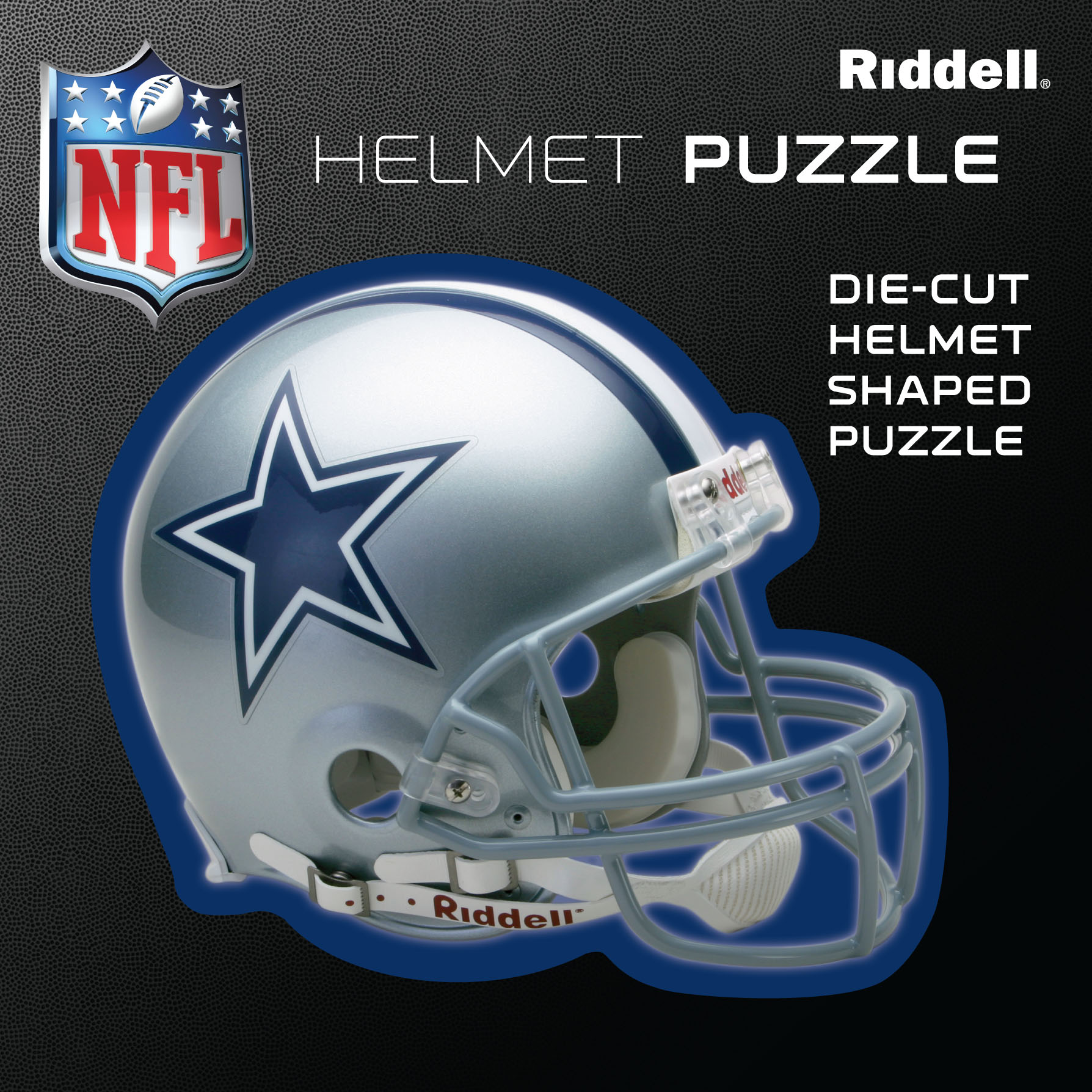 Dallas Cowboys Helmet Puzzle 100 Pieces Riddell