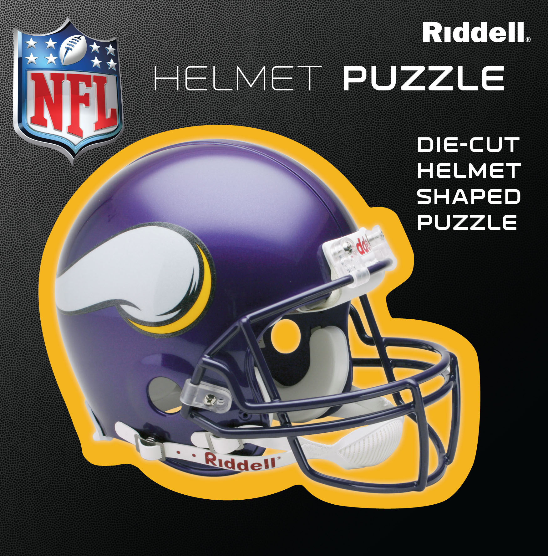 Minnesota Vikings Helmet Puzzle 100 Pieces Riddell