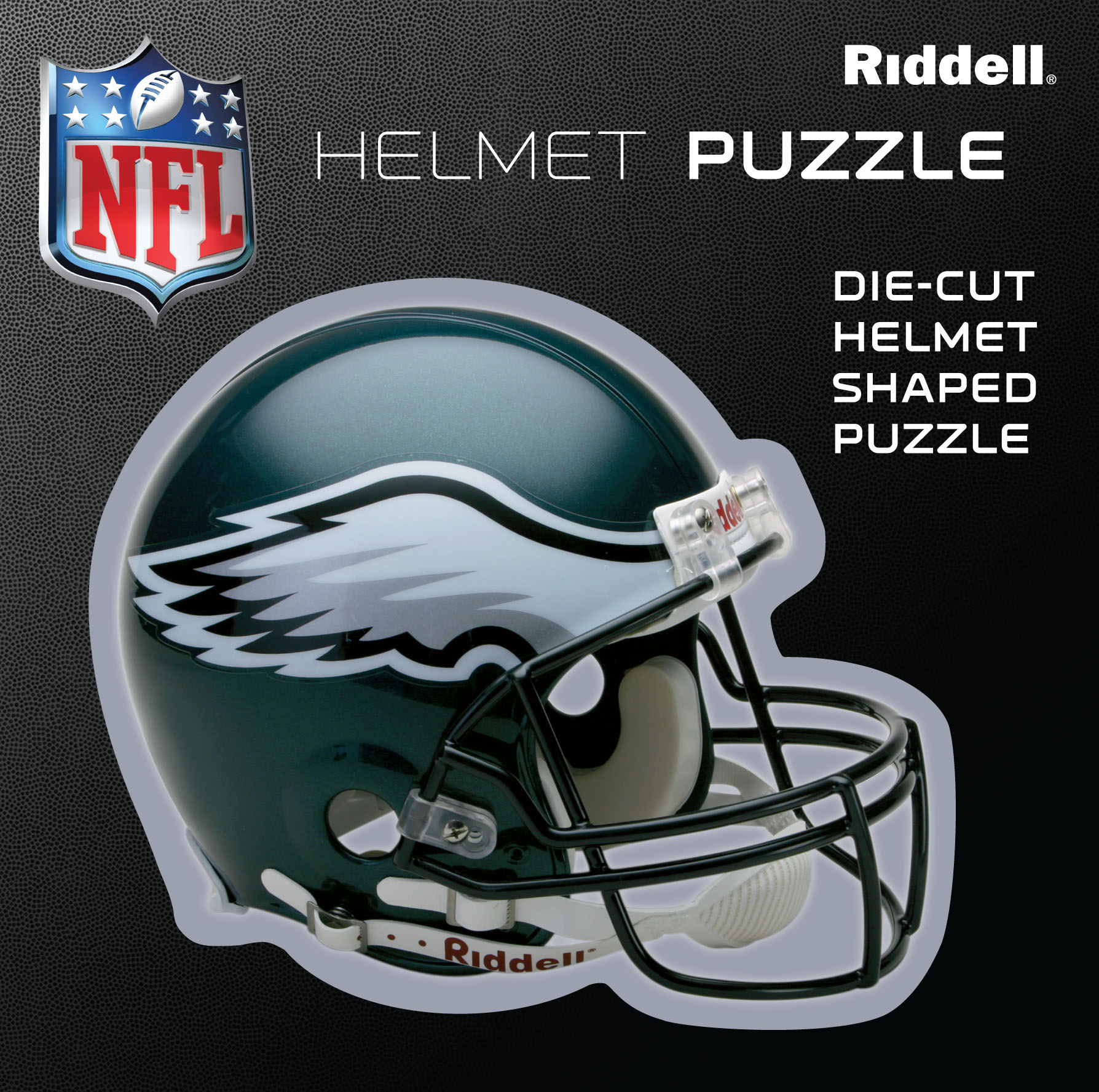 Philadelphia Eagles Helmet Puzzle 100 Pieces Riddell
