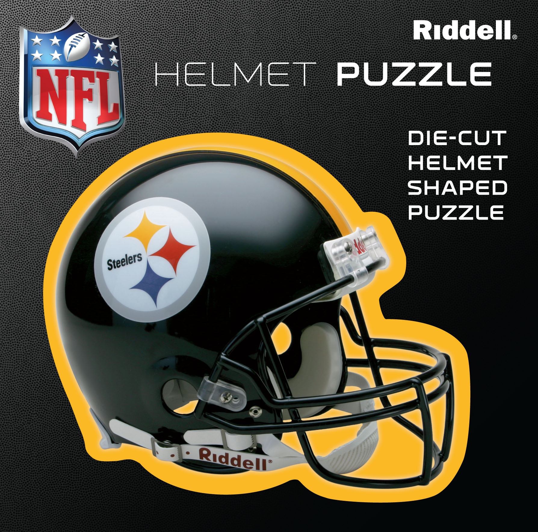 Pittsburgh Steelers Helmet Puzzle 100 Pieces Riddell