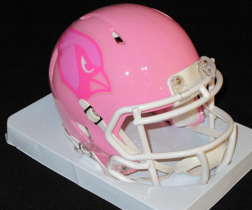 Arizona Cardinals Pink Riddell Mini Replica Helmet <B>DISCONTINUED</B>