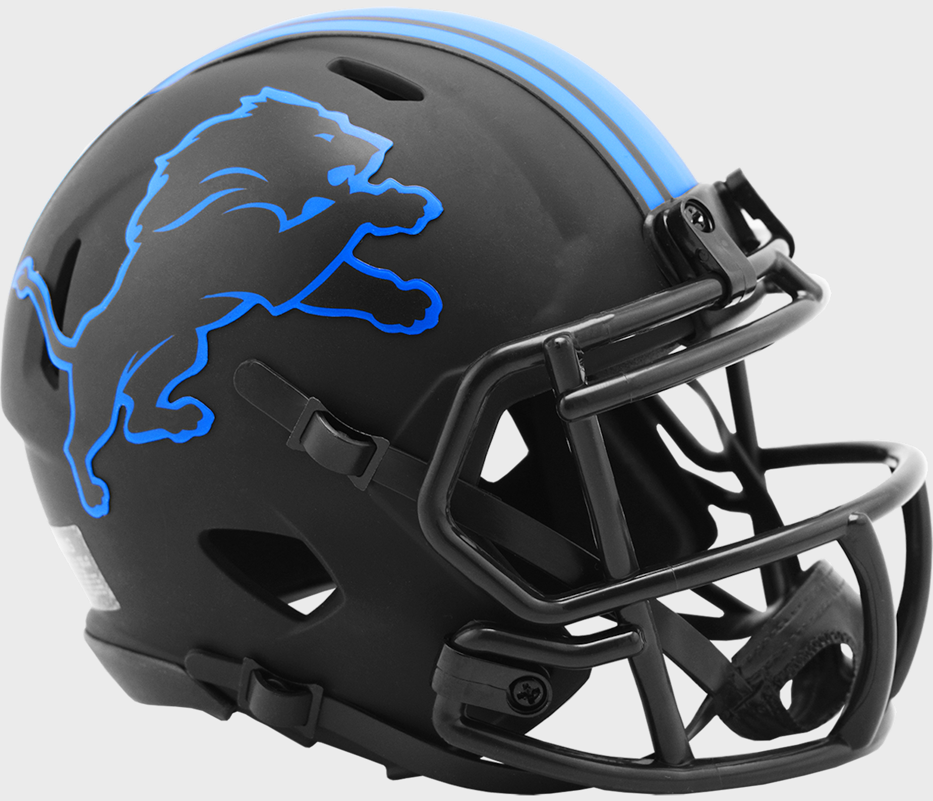 Detroit Lions NFL Mini Speed Football Helmet <B>ECLIPSE</B>