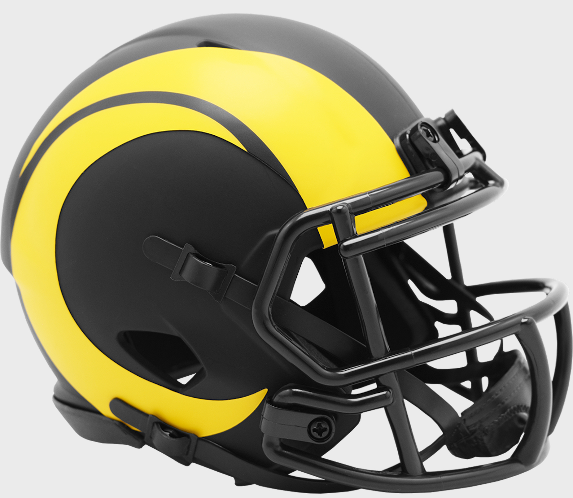 Los Angeles Rams NFL Mini Speed Football Helmet <B>ECLIPSE</B>