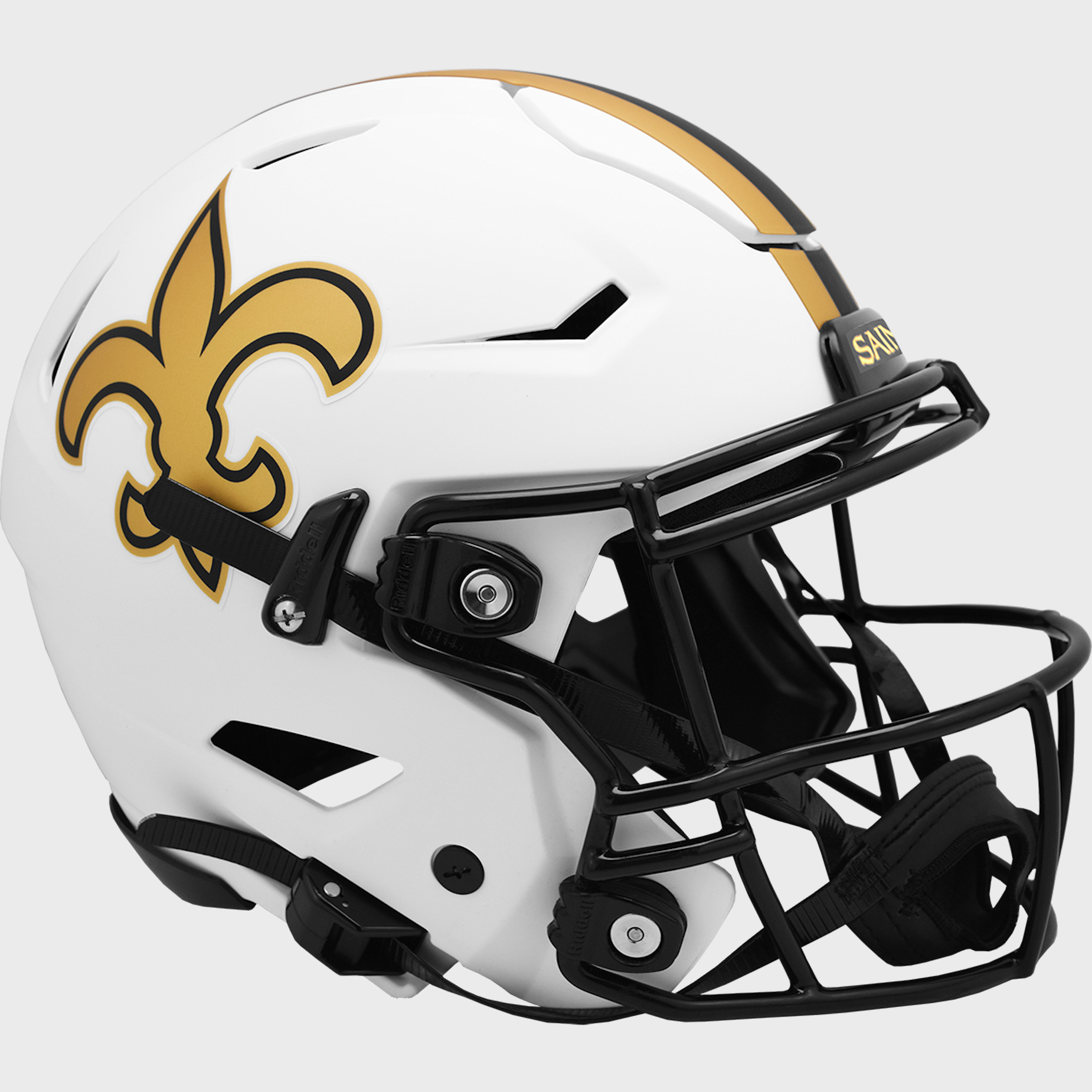 New Orleans Saints SpeedFlex Football Helmet <B>LUNAR</B>