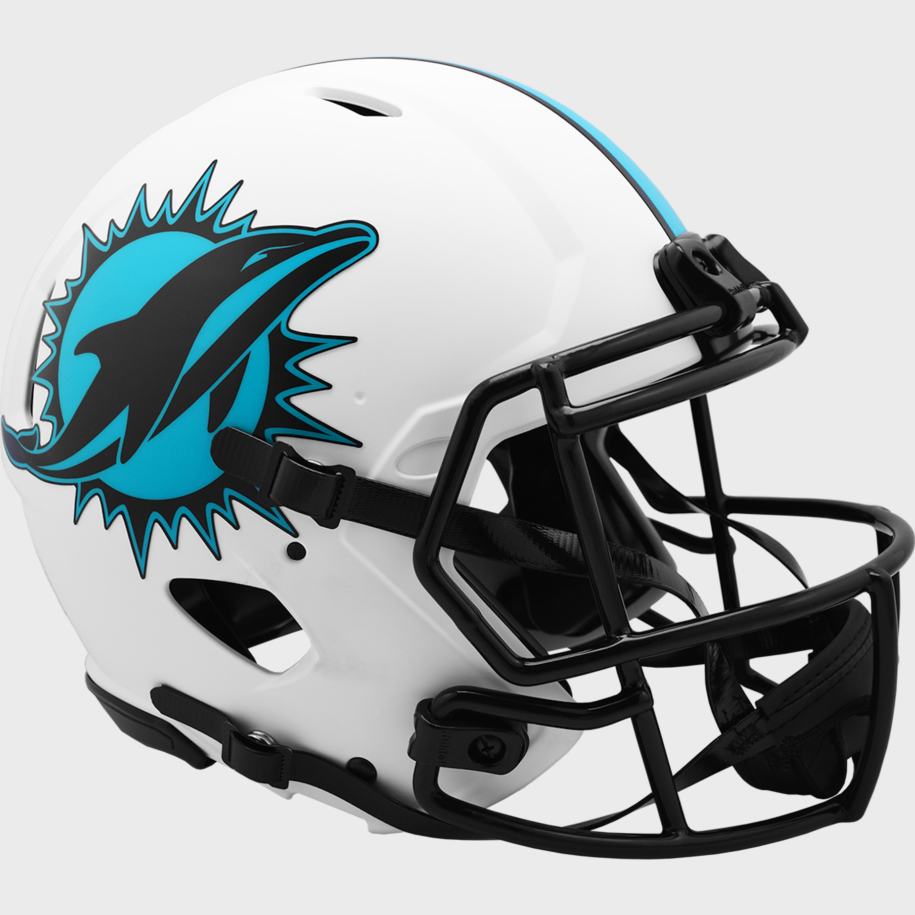 Miami Dolphins Speed Football Helmet <B>LUNAR</B>