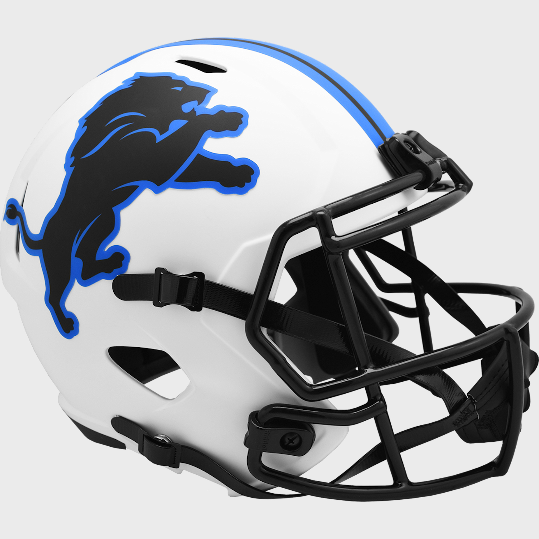 Detroit Lions Speed Replica Football Helmet <B>LUNAR</B>