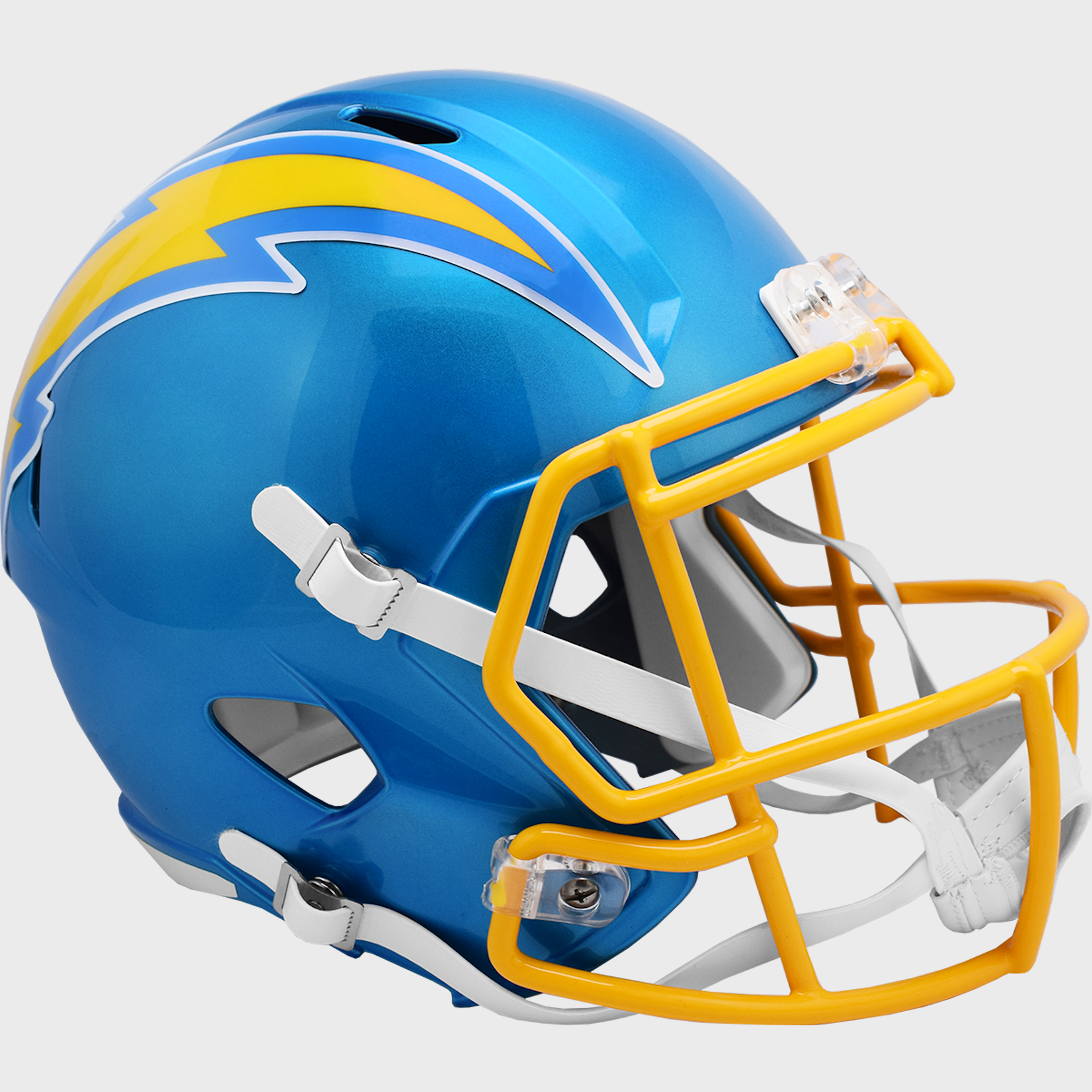 Los Angeles Chargers Speed Replica Football Helmet <B>FLASH </B>