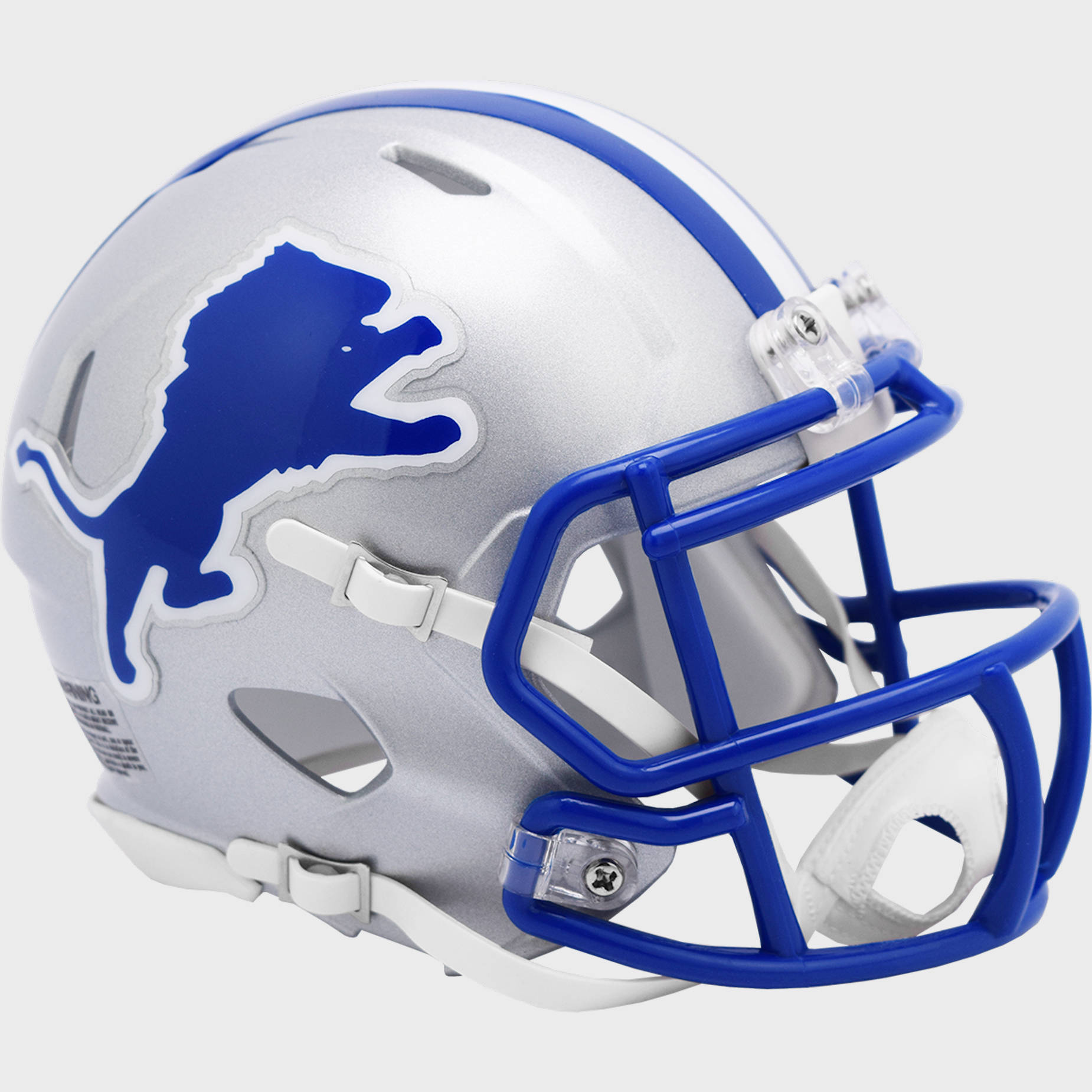 Detroit Lions 1983 to 2002 Riddell Mini Replica Throwback Helmet