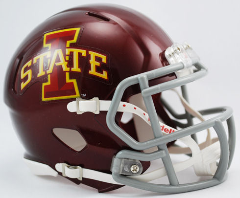 Iowa State Cyclones NCAA Mini Speed Football Helmet