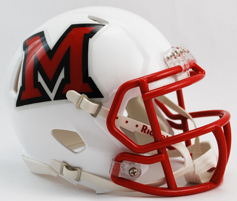 Miami-Ohio Redhawks NCAA Mini Speed Football Helmet