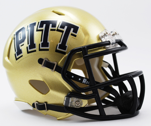 Pittsburgh Panthers NCAA Mini Speed Football Helmet