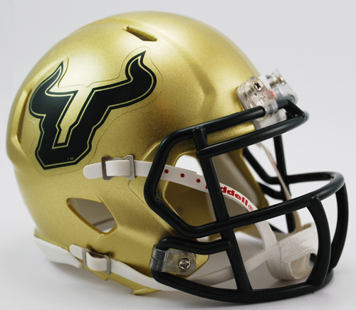 South Florida Bulls NCAA Mini Speed Football Helmet