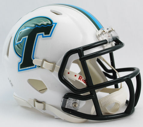Tulane Green Wave NCAA Mini Speed Football Helmet