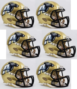 Akron Zips NCAA Mini Speed Football Helmet 6 count