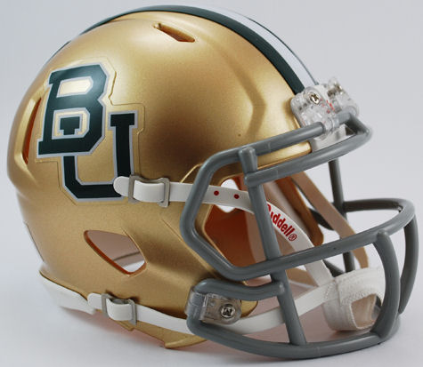 Baylor Bears NCAA Mini Speed Football Helmet