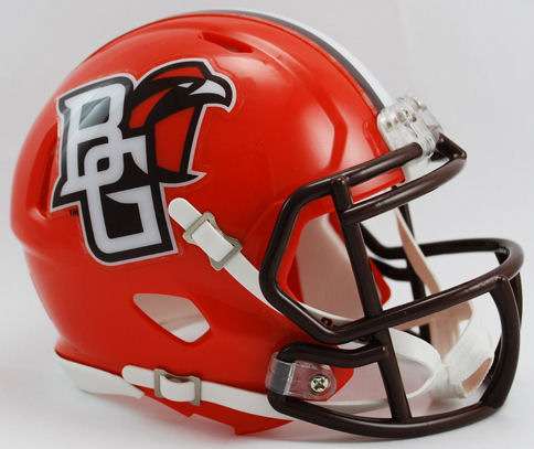 Bowling Green Falcons NCAA Mini Speed Football Helmet
