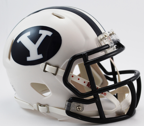 Brigham Young Cougars NCAA Mini Speed Football Helmet