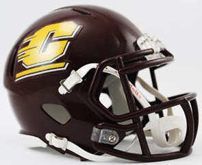 Central Michigan Chippewas NCAA Mini Speed Football Helmet