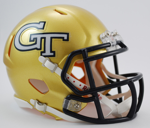 Georgia Tech Yellow Jackets NCAA Mini Speed Football Helmet
