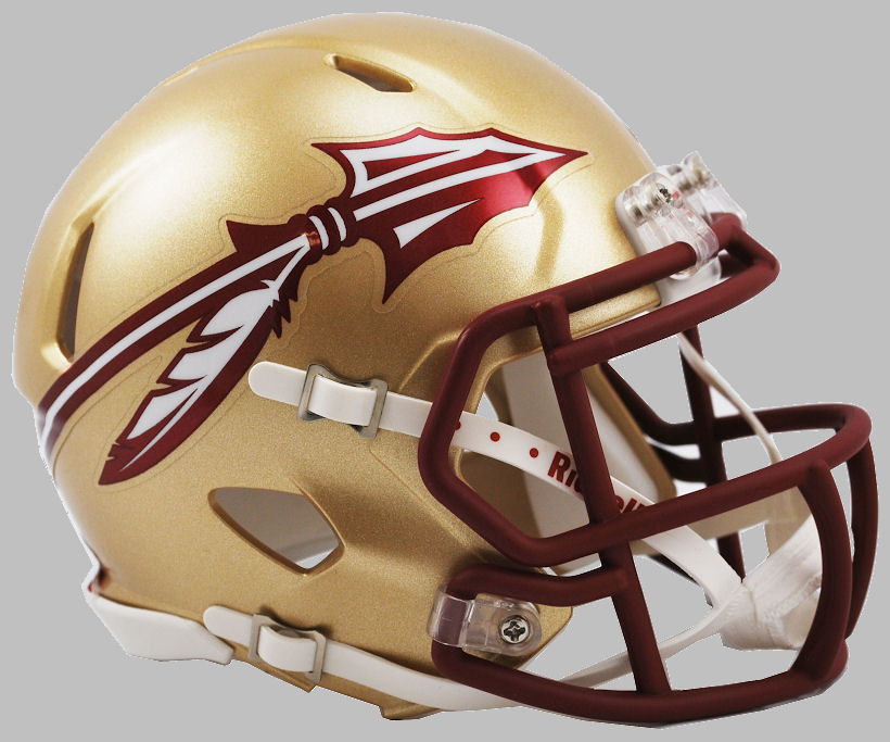 Florida State Seminoles NCAA Mini Speed Football Helmet <B>2014</B>
